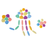 EDX // Junior Rainbow Pebbles (Jar of 36)